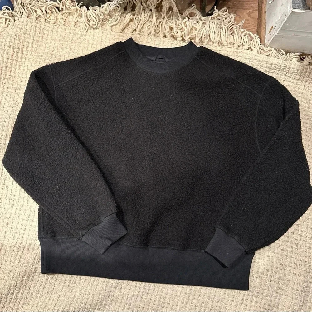 EVERLANE SWEATER BAC GIANS WOMENS  PULL OVER BLACK
SMALL